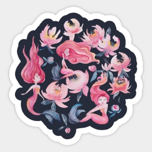 Mini Mermaid Mischief Sticker